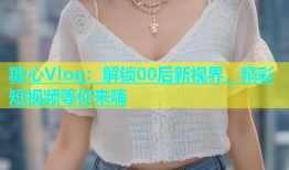 糖心Vlog：解锁00后新视界，精彩短视频等你来嗨