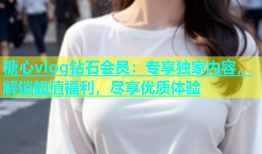 糖心vlog钻石会员：专享独家内容，解锁超值福利，尽享优质体验