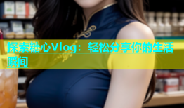 探索糖心Vlog：轻松分享你的生活瞬间
