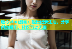 糖心vlog漫画：轻松记录生活，分享创意瞬间，社区互动无限