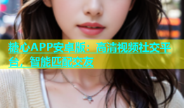 糖心APP安卓版：高清视频社交平台，智能匹配交友