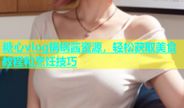 糖心vlog锅锅酱资源，轻松获取美食教程和烹饪技巧
