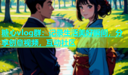 糖心vlog群：记录生活美好瞬间，分享创意视频，互动社区