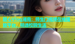 糖心Vlog湖南：师生门视频在线播放平台，精选校园生活