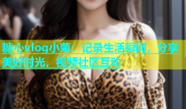 糖心vlog小菊：记录生活瞬间，分享美好时光，视频社区互动