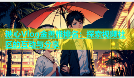 糖心Vlog金善雅排名：探索视频社区的互动与分享