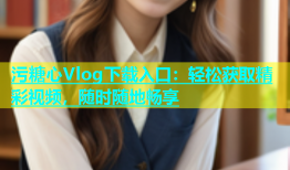 污糖心Vlog下载入口：轻松获取精彩视频，随时随地畅享