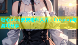 糖心vlog安安老师大乔：Cosplay与游戏分享