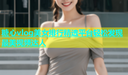 糖心vlog美女排行精选平台轻松发现最美视频达人