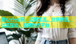 糖心vlog猫：记录生活，分享快乐，社区互动，视频创作平台