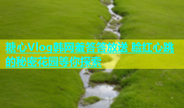 糖心Vlog韩网羞答答放送 脸红心跳的秘密花园等你探索