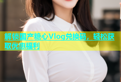 解锁国产糖心Vlog兑换码，轻松获取优惠福利