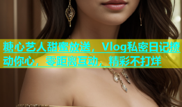 糖心艺人甜蜜放送，Vlog私密日记撩动你心，零距离互动，精彩不打烊