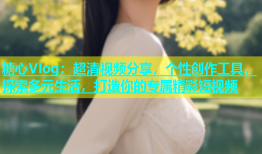 糖心Vlog：超清视频分享，个性创作工具，探索多元生活，打造你的专属精彩短视频