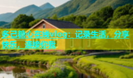 多己糖心在线vlog：记录生活，分享快乐，连接你我
