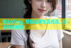 糖心Vlog：轻松记录生活点滴，分享精彩瞬间