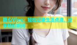糖心Vlog：轻松记录生活点滴，分享精彩瞬间