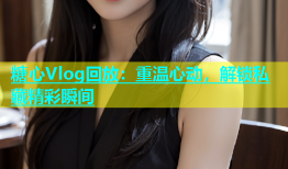 糖心Vlog回放：重温心动，解锁私藏精彩瞬间