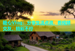 糖心Vlog：分享生活点滴，看视频交友，精彩不停