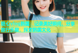 糖心vlog韩国：记录美好瞬间，分享旅行乐趣，探索韩国文化
