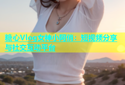 糖心Vlog女神小阿俏：短视频分享与社交互动平台