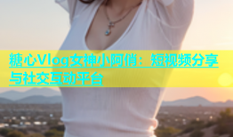 糖心Vlog女神小阿俏：短视频分享与社交互动平台