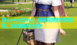 糖心vlog污api：解锁视频创作新高度，轻松编辑与分享