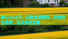 糖心vlog雷：记录生活瞬间，分享创意视频，社交互动无限
