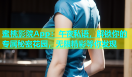 蜜桃影院App：午夜私语，解锁你的专属秘密花园，无限精彩等你发现