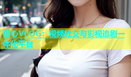 糖心VLOG：视频社交与影视追剧一体化平台