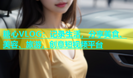 糖心VLOG：记录生活，分享美食、美容、旅游，创意短视频平台