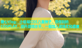 糖心Vlog：小晗喵COS八重神子，带你玩转COSPLAY，提升游戏水平，一起加入这场文化盛宴