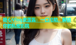 糖心Vlog皮蛋酱：一口沦陷，解锁你的私密影院