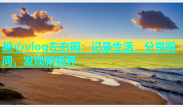 糖心vlog左右网：记录生活，分享瞬间，发现新视界