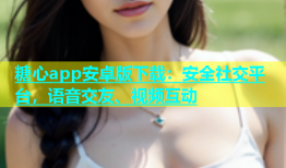 糖心app安卓版下载：安全社交平台，语音交友、视频互动