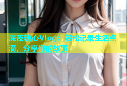 深夜糖心Vlog：轻松记录生活点滴，分享你的故事