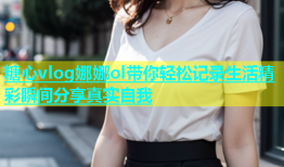 糖心vlog娜娜ol带你轻松记录生活精彩瞬间分享真实自我