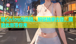 糖心vlog兑换码，解锁独家内容，限时优惠等你来