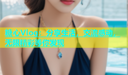 糖心Vlog：分享生活，交流感动，无限精彩等你发现
