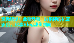 蜜糖映像：全新升级，解锁你的私密影院，尽享Vlog甜蜜瞬间