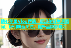 糖心苹果Vlog营销，展现美好生活瞬间，吸引粉丝关注，提升品牌影响力