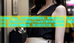 独家糖心Vlog，柚子猫学姐甜蜜放送，解锁私密日记，零距离互动，精彩福利享不停糖心Vlog柚子猫学姐倾情推荐，零距离互动，解锁更多隐藏剧情，每日福利享不停，等你来撩