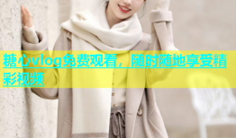 糖心vlog免费观看，随时随地享受精彩视频