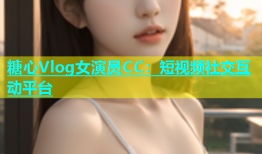 糖心Vlog女演员CC：短视频社交互动平台
