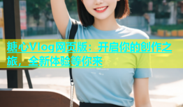糖心VIog网页版：开启你的创作之旅，全新体验等你来