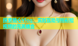 探索糖心Vlog：实时互动与精彩短视频的完美结合
