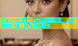 糖心vlog美图：记录生活瞬间，分享美好时刻，创造视觉故事