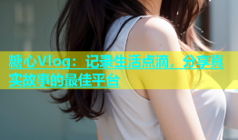 糖心Vlog：记录生活点滴，分享真实故事的最佳平台