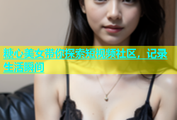 糖心美女带你探索短视频社区，记录生活瞬间