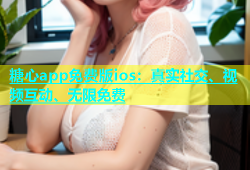 糖心app免费版ios：真实社交、视频互动、无限免费